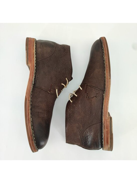 Cole Haan Glenn Men\'s Size 11 Boots Leather Brown Chukka Dress Casual C13188 main image 9